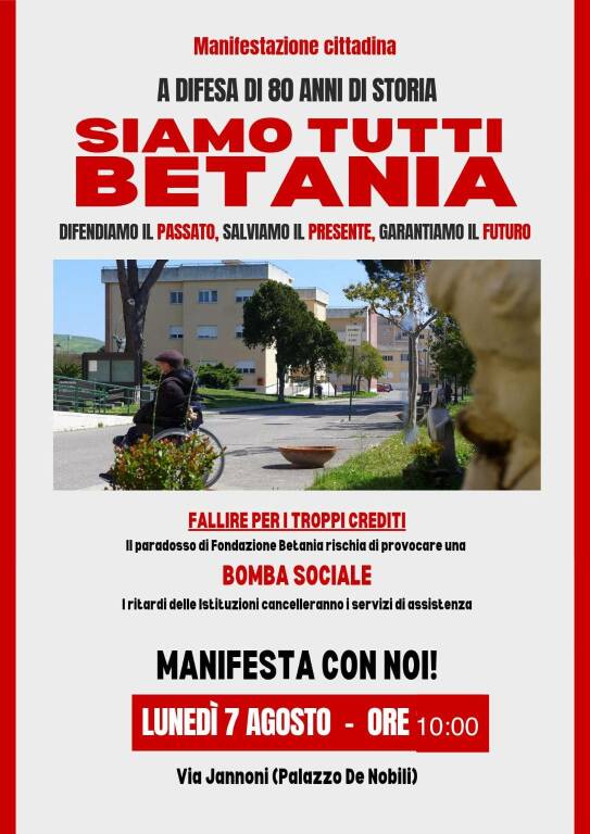 Manifestazione Betania